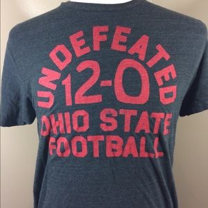 Ohio State undefeated football shirt Osu Buckeyes